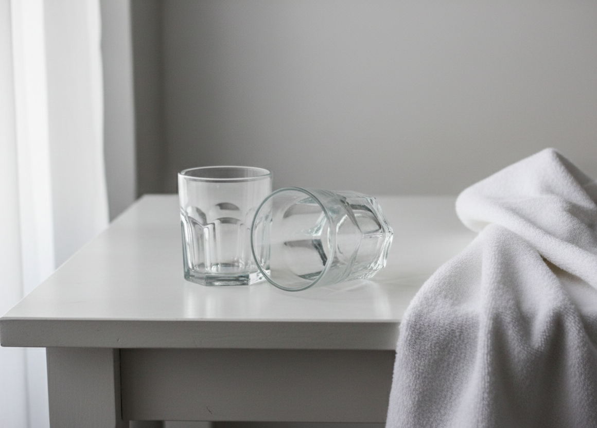 "Nova Crystal-Clear Juice Glass Set – Durable 6-Piece Tumbler Collection"