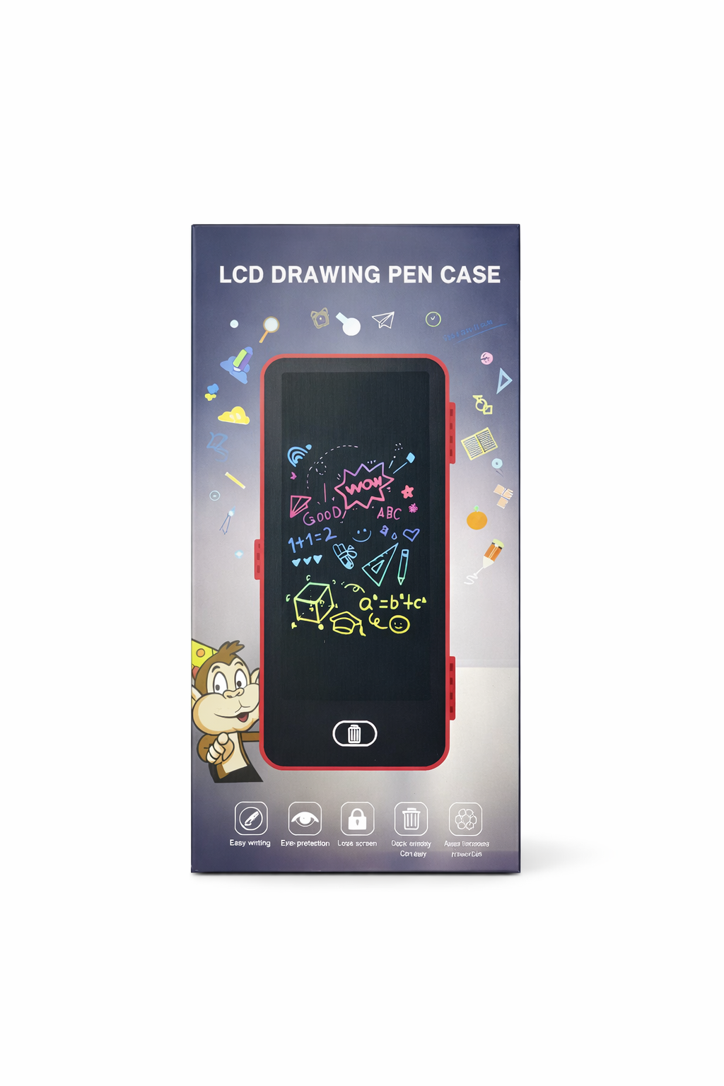 "LCD Touchscreen Smart Pen Case with Digital Drawing Pad"