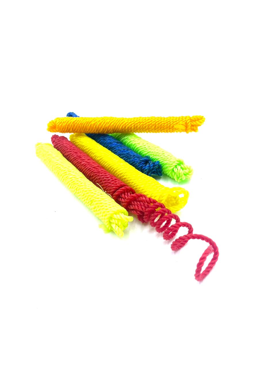 "Vibrant Anti-Slip Shower and Tub Grip Rope Set pack of 12