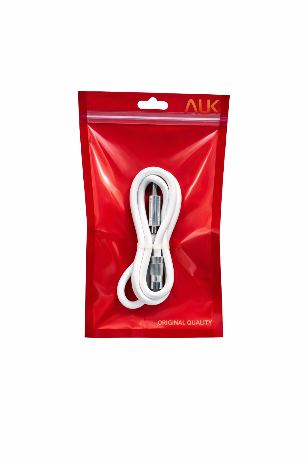 "Premium Metallic USB to Lightning Fast Charging Cable - Durable Design, High-Speed Sync"