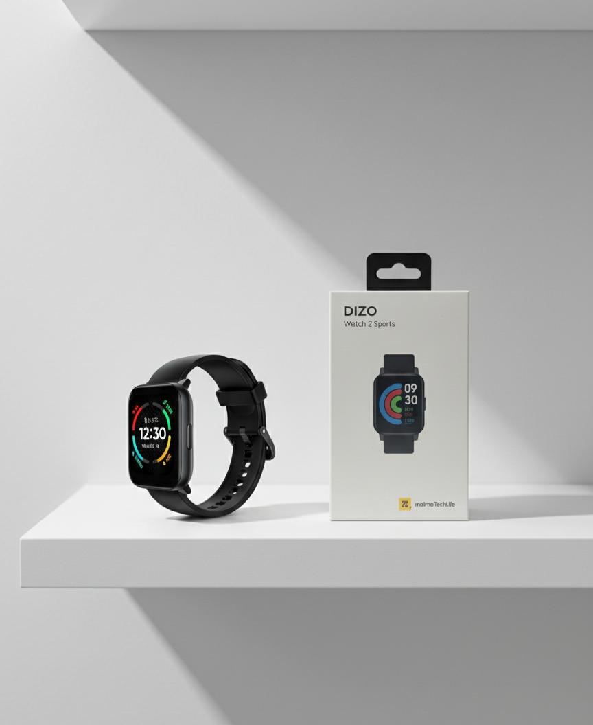 Dizo Watch 2 Sports Smartwatch with Fitness Tracker and Heart Rate Monitor