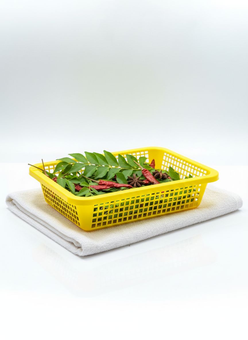 Vibrant Multi-Purpose Plastic Fruit and Vegetable Storage Tray