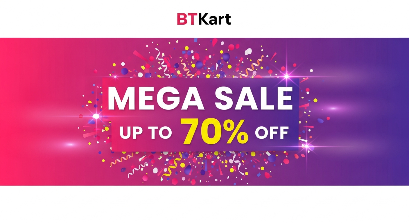 BTKart Mega Sale - Up to 70% Off